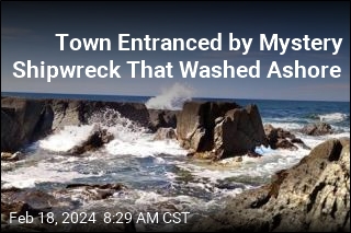Mystery Shipwreck Washes Ashore, Drawing Intrigue