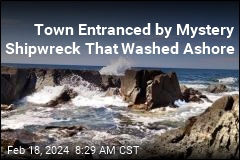 Mystery Shipwreck Washes Ashore, Drawing Intrigue