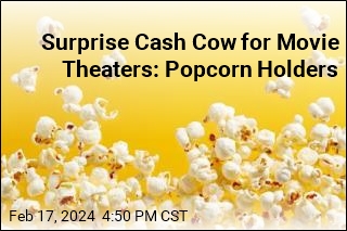 Surprise Cash Cow for Movie Theaters: Popcorn Holders