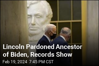 Thanks to Lincoln, Ancestor of Biden Left Army Prison