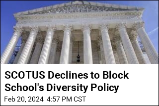 SCOTUS Won&#39;t Block Controversial Admissions Policy