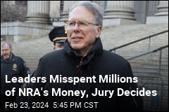 Leaders Misspent Millions of NRA&#39;s Money, Jury Decides
