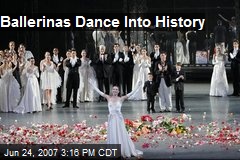 Ballerinas Dance Into History