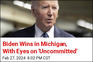 Biden Wins in Michigan, With Eyes on &#39;Uncommitted&#39;