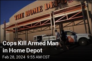 Cops Kill Man Armed With Saw at Home Depot