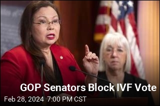 Republicans Block Senate Vote Safeguarding Access to IVF