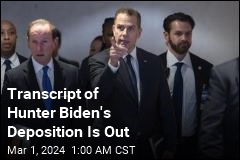 3 Moments From Hunter Biden's Deposition