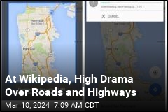 At Wikipedia, High Drama Over Roads and Highways