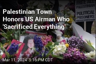 Palestinian Names Street After US Airman Who Self-Immolated