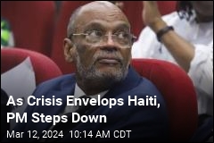 As Crisis Envelops Haiti, PM Steps Down