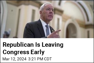 Republican Is Leaving Congress Early