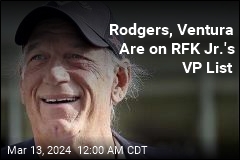 Rodgers, Ventura Are on RFK Jr.&#39;s VP List