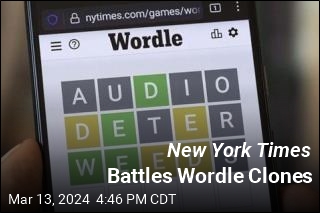 New York Times Battles Wordle Clones