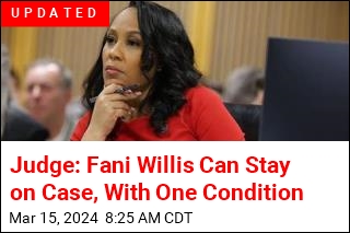 Judge: Fani Willis Can Stay on Case, With One Condition