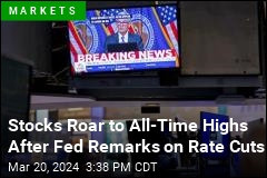 Stocks Roar to All-Time Highs After Fed Remarks on Rate Cuts