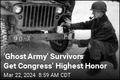 WWII &#39;Ghost Army&#39; Gets Congress&#39; Highest Honor
