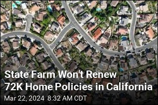 State Farm Won't Renew 72K Home Policies in California