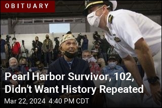 Pearl Harbor Survivor, 102, Didn't Want History Repeated