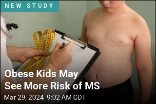Obese Kids Claim Higher Risk for MS Than Others