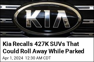 Kia Recalls 427K SUVs That Could Roll Away While Parked