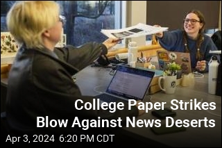 College Paper Strikes Blow Against News Deserts