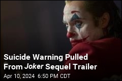 YouTube Pulls Suicide Warning From Joker 2 Trailer
