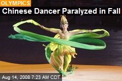 Chinese Dancer Paralyzed in Fall
