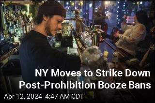 NY State Law Would Repeal Local Booze Bans