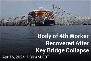 Body of 4th Worker Recovered After Key Bridge Collapse
