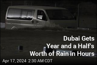 Dubai Gets Year and a Half&#39;s Worth of Rain in Hours