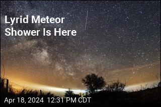 Lyrid Meteor Shower Is Here