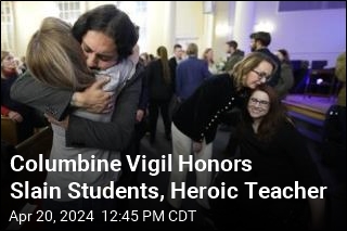 Columbine Vigil Honors Slain Students, Heroic Teacher
