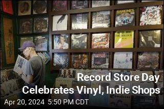 Record Store Day Celebrates Vinyl, Indie Shops