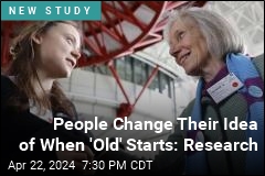 Perception of Who's Old Changes, Researchers Find