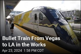 Bullet Train From Vegas to LA In the Works