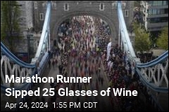 Marathon Runner Sipped 25 Glasses of Wine