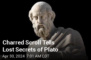 Charred Scroll Tells Lost Secrets of Plato