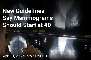 Task Force Says Mammograms Should Start at 40