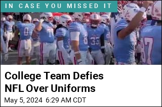 College Team Defies NFL Over Uniforms