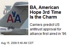 BA, American Hope 3rd Time Is the Charm