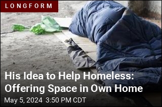 His Idea to Help Homeless: Offering Space in Own Home