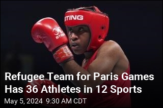 Refugee Team for Paris Games Has 36 Athletes in 12 Sports