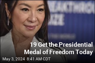 19 Americans Get the Presidential Medal of Freedom Today