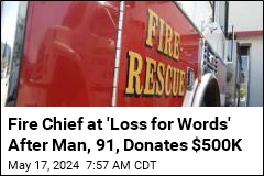 Donation From Missouri Man, 91, Saves Fire Department