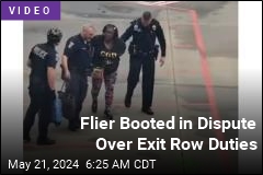 Flier Booted in Dispute Over Exit Row Responsibilities