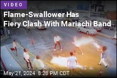 Flame-Swallower Battles Mariachi Band