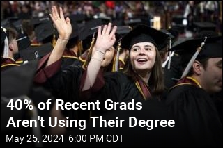 40% of Recent Grads Aren&#39;t Using Their Degree