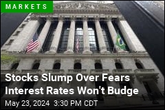 Stocks Slump Over Fears of Interest Rates Staying Put