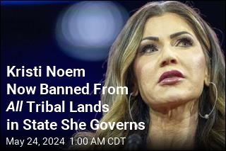 Kristi Noem Now Banned From All Tribal Lands in State She Governs