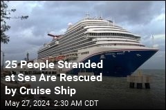 Carnival Cruise Ship Rescues 25 Stranded People